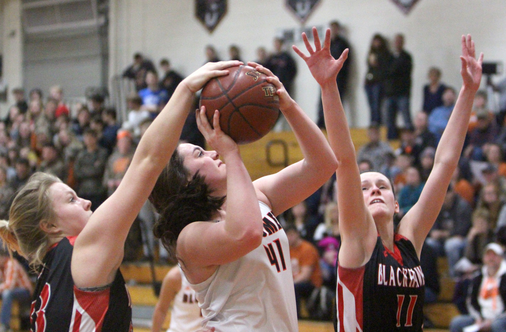 Baldwin-Woodville at Bloomer girls basketball 2-22-19